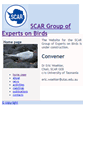 Mobile Screenshot of birds.scar.org